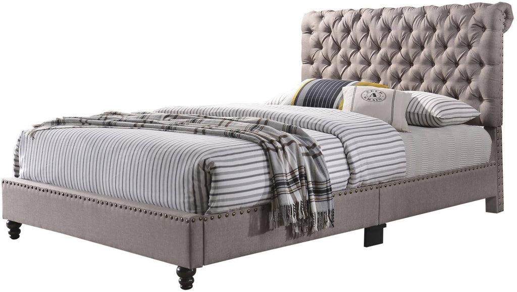 Tan King Bed S561865