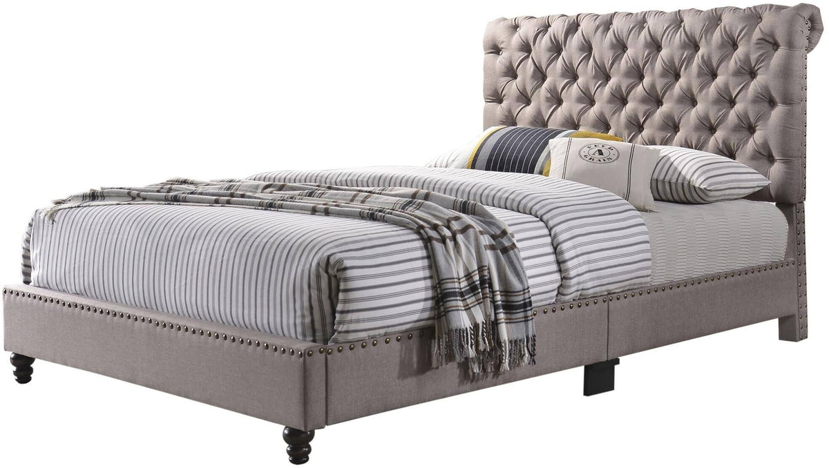 Tan King Bed S561865