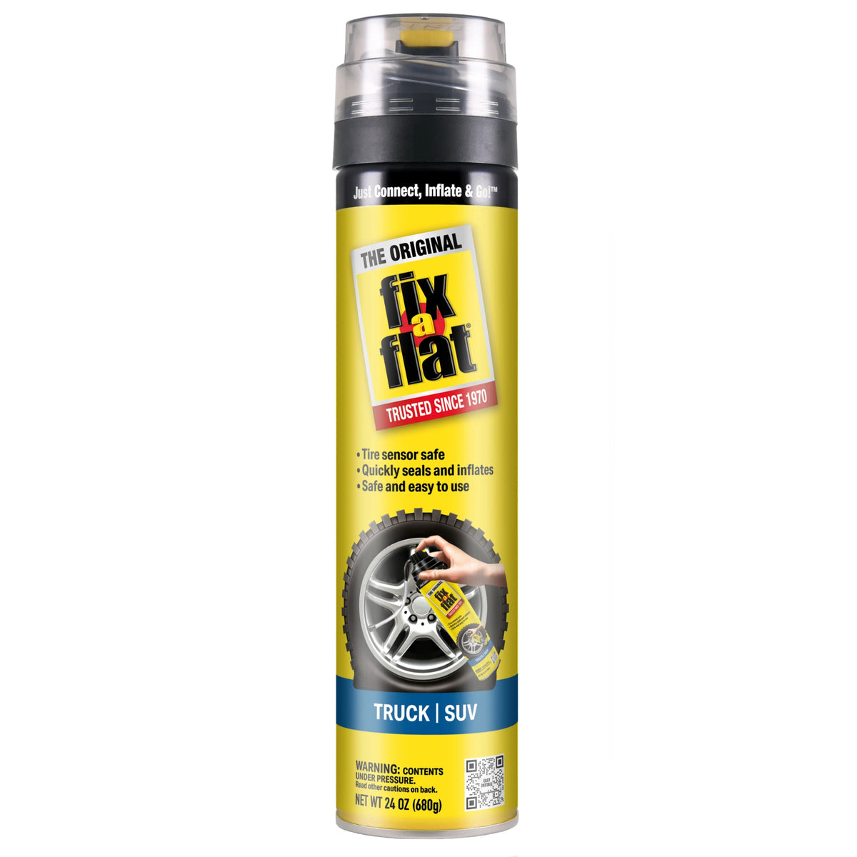 Aerosol Emergency Flat Tire Repair and Inflator 24 oz L285