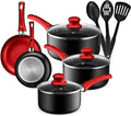 11 Piece Aluminum Nonstick Cookware Set I496489