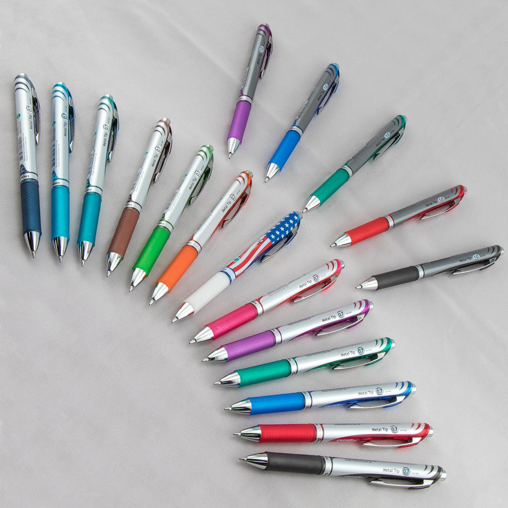 Retractable Liquid Gel Pen 0.7mm Assorted Ink K522651