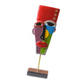 Modern Abstract Human Face Statue V1466