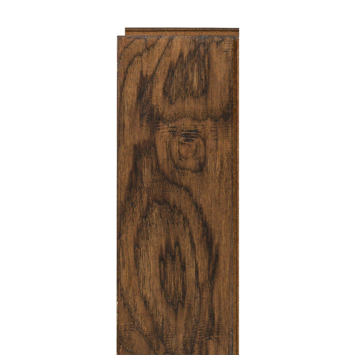 Medium Brown Hickory Locking Engineered Hardwood U792