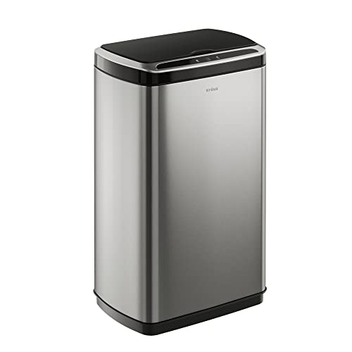 Rectangular 13 Gallon Hands-Free Motion Sensor Trash Can S6810