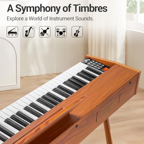 88 Key Weighted Hammer Action Digital Piano with Triple Pedal C50441