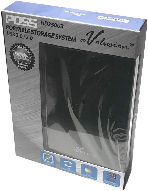 2TB USB 3.0 Portable External Hard Drive Pack of 2 U358758