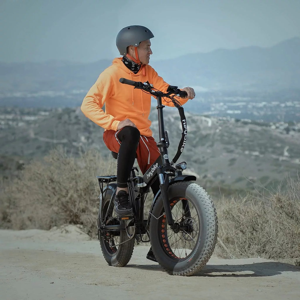 Foldable 20 x 4.0 Fat Tire Electric Bike with 500W Motor D709479