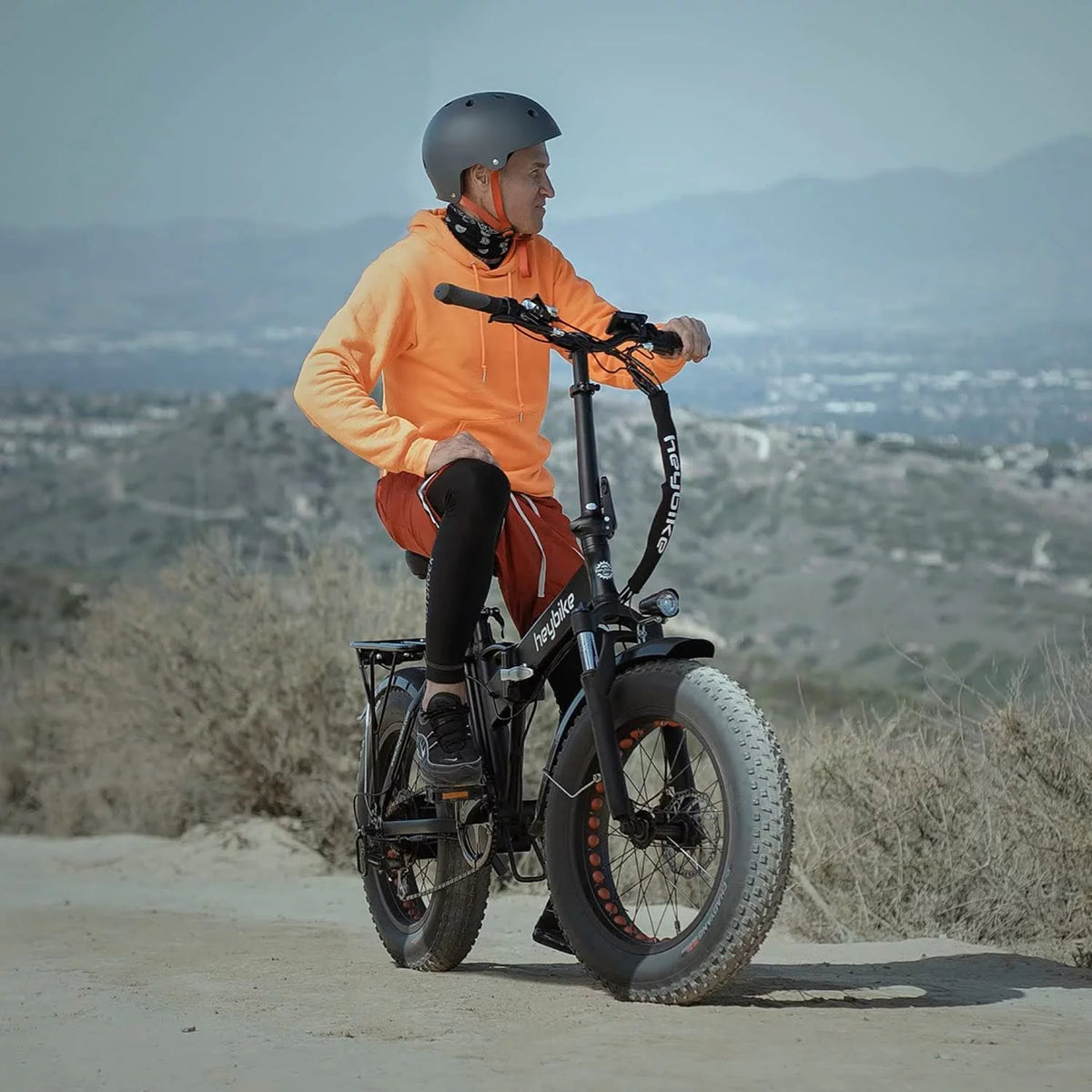 Foldable 20 x 4.0 Fat Tire Electric Bike with 500W Motor D709479