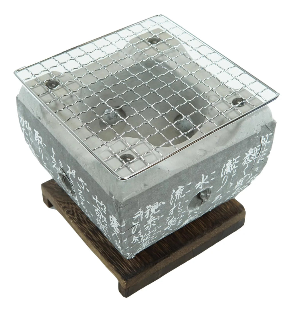 Gray Charcoal Grill BBQ Stove U568835