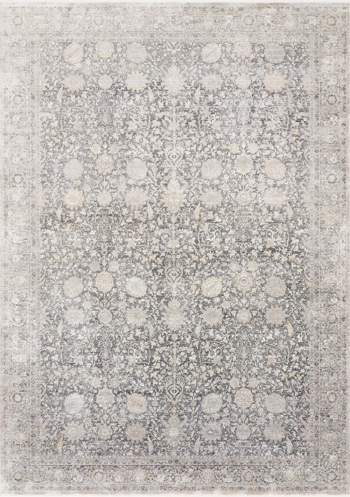 Charcoal Sand 3'7 x 5' Rug W31108