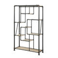 Sand Black Metal Bookcase Y4600