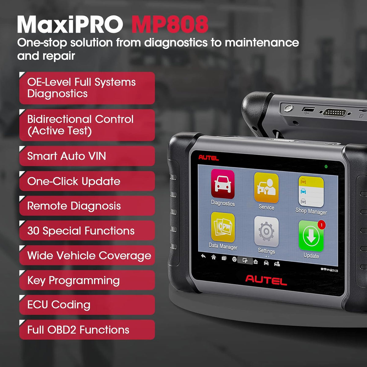 OBD2 Diagnostic Scan Tool with Bi-directional Control G152