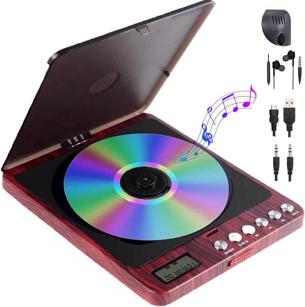 Portable CD Player with Speaker E8776