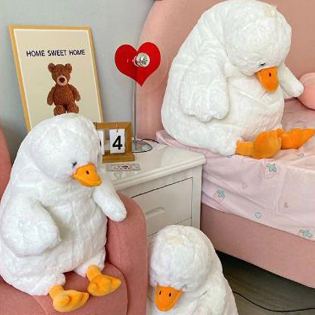 Cartoon Duck Plush Doll Throw Pillow Stuffed Toy K710