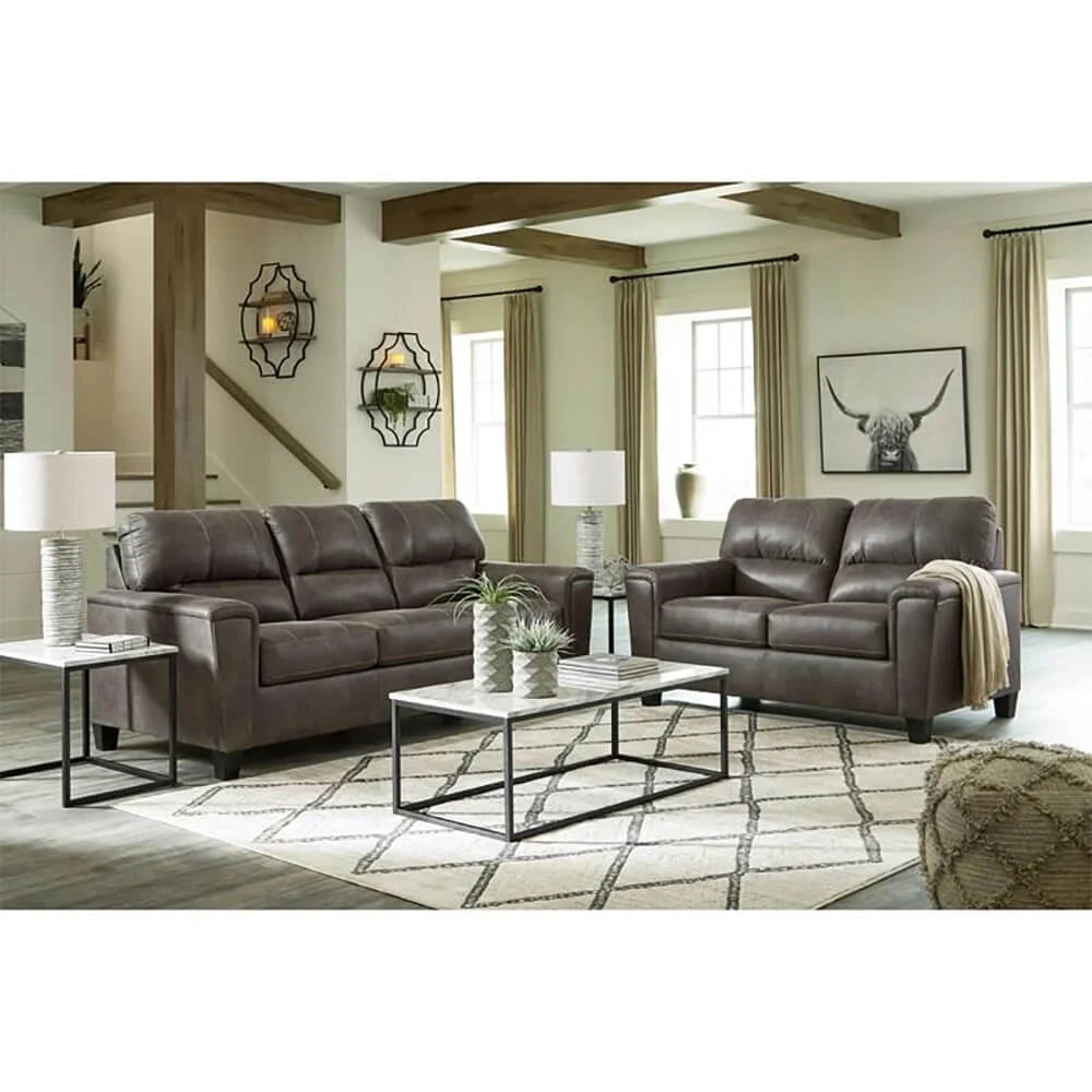 Smoke Loveseat V1058