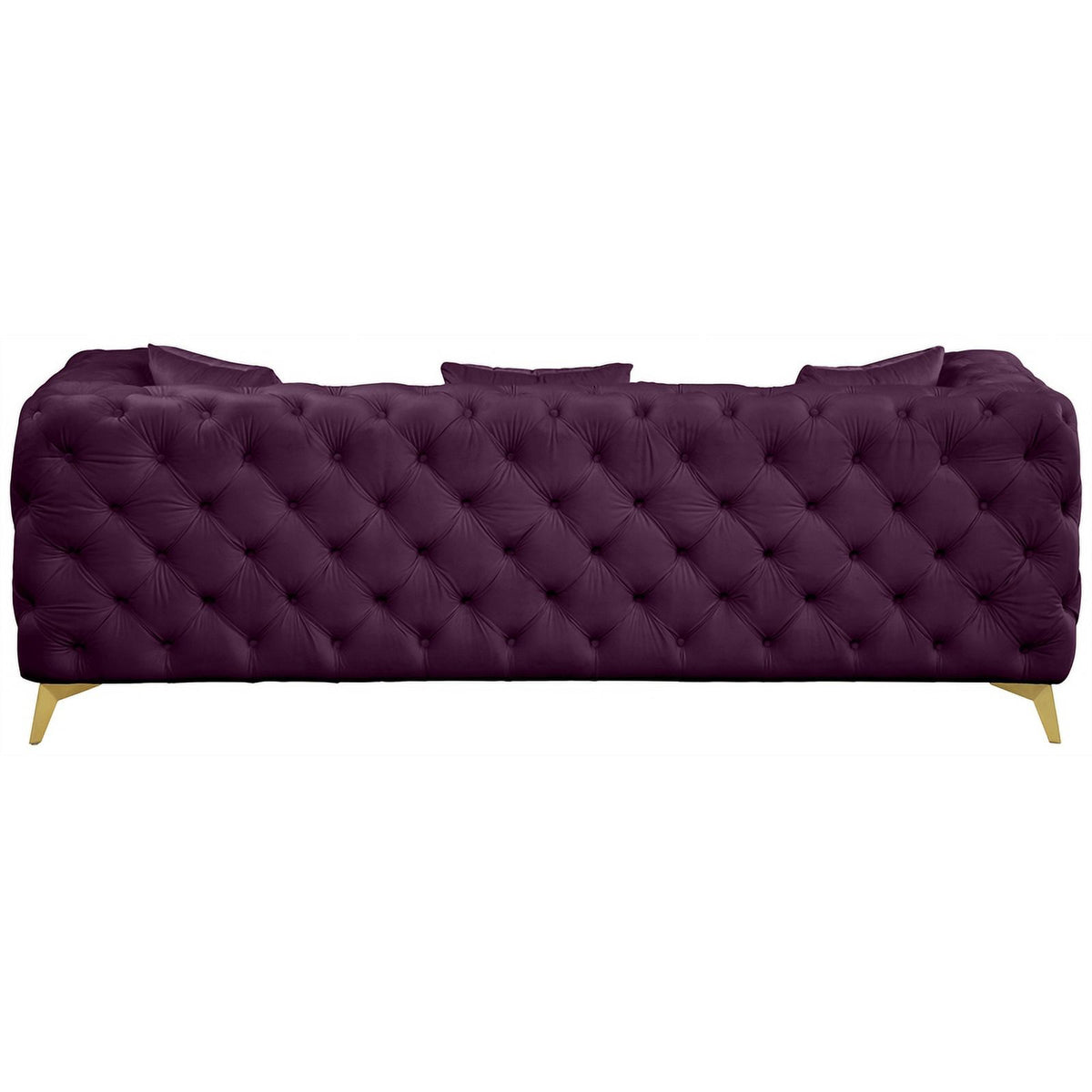 Purple Velvet Sofa Q4256