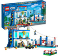 Police Training Academy Station Playset with Obstacle Course, Horse Figure, Quad Bike Toy and 6 Officer Minifigures U6905