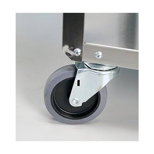 Stainless Steel 3 Shelf Utility Cart M845200