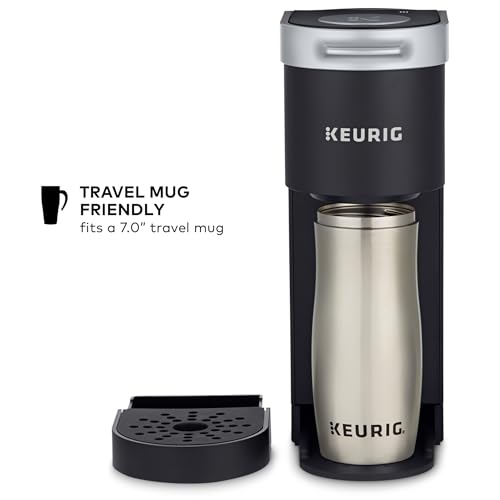 Single Serve K-Cup Pod Coffee Maker, 6 to 12oz Brew, Black J644