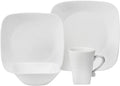 16-pc Square Embossed Dinnerware Set Y246601