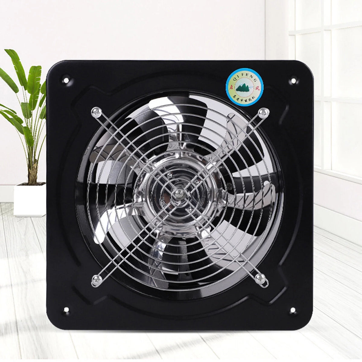 7" High Airflow Exhaust Fan, 110V 50W 2800 RPM Explosion-Proof Axial Fan Q108635