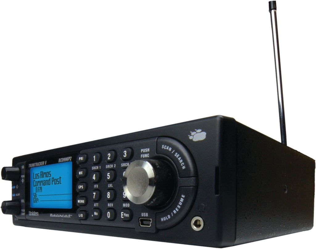 Digital Mobile TrunkTracker Scanner with External Communications Speaker E2768