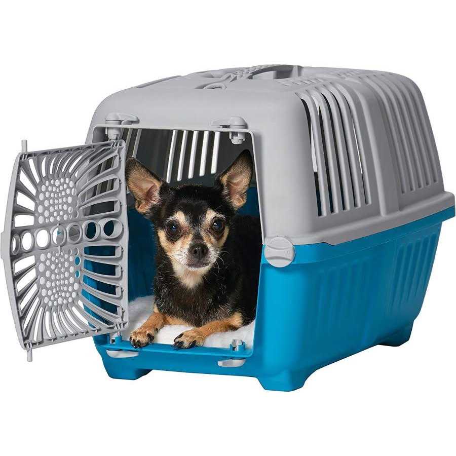Plastic Door Travel Carrier Pet Kennel F3689