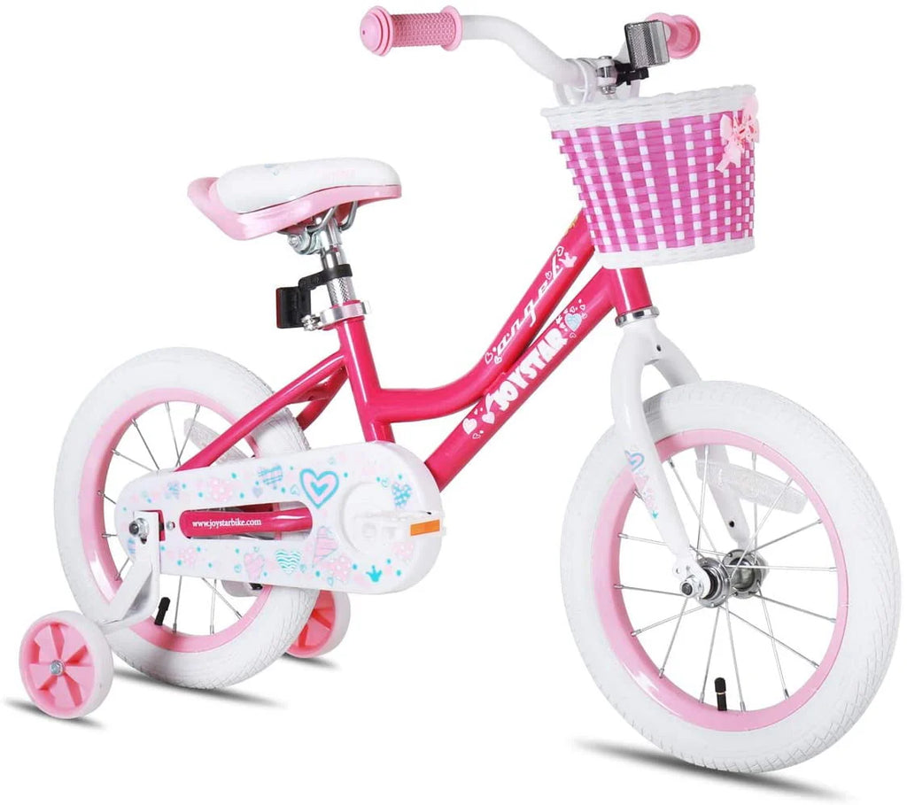 16 Inch Kids Bike with Training Wheels, Blue Z206