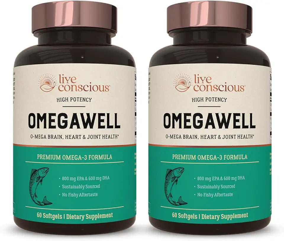 800 mg EPA 600 mg DHA Enteric-Coated Fish Oil 120 Count (2-Pack) A9954