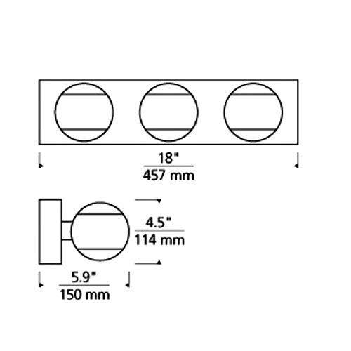 3-Light Bath Satin Nickel G81743