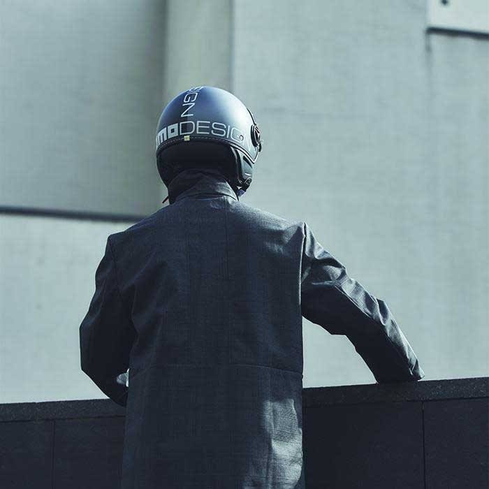Black-Grey Jet Helmet Size L V679403