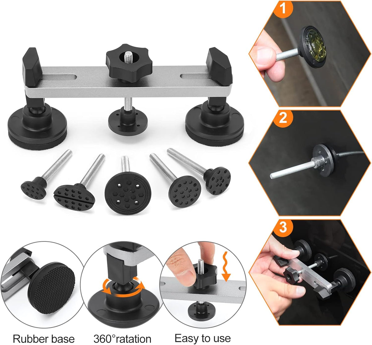 74 Pcs Paintless Dent Repair Kit I605589