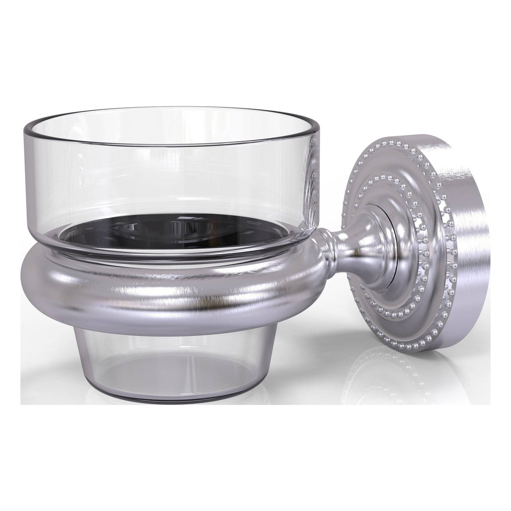 Satin Chrome Wall Mounted Candle Holder G843848