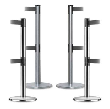Satin CH Barrier Post with Belt Q911