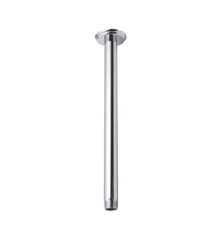 Antique Brass Flat Ceiling Shower Arm L31376