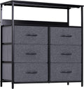 6 Drawer Dresser with Shelves S54309