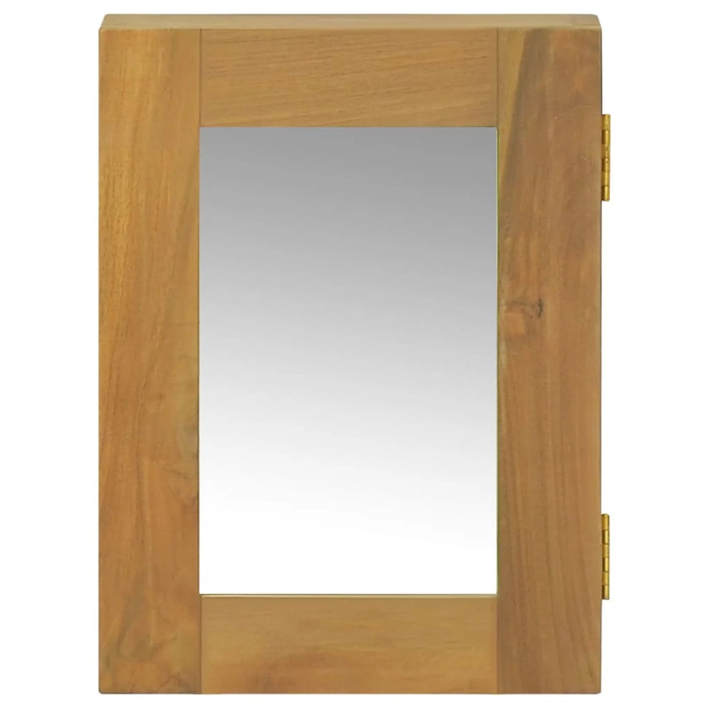Wooden Mirror Cabinet with Door and Shelf A668208