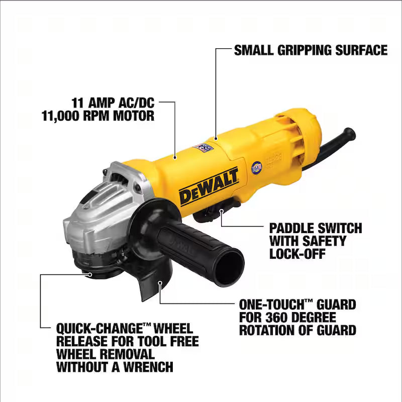 4.5 in. Corded Angle Grinder R710