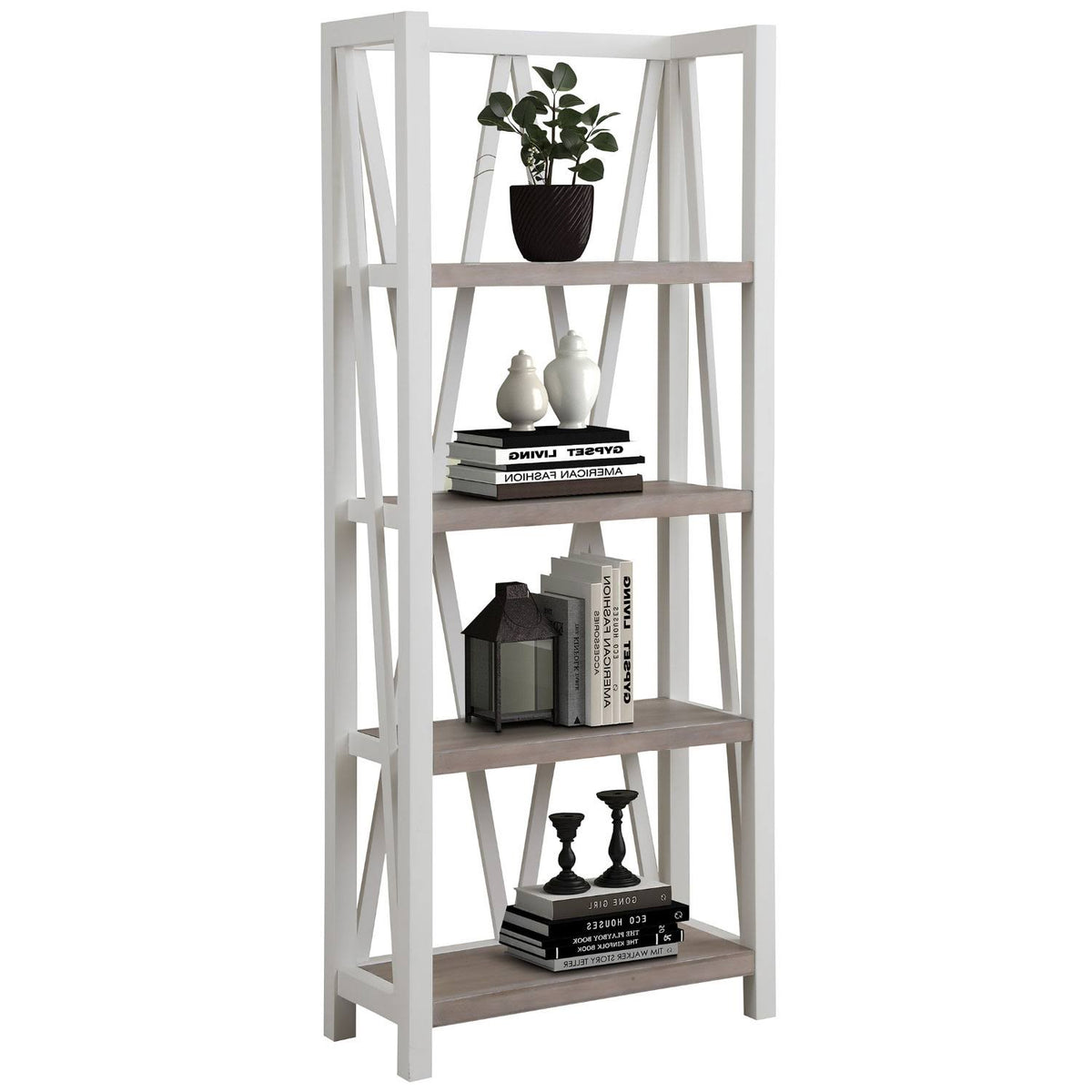 Cotton Etagere Bookcase H984