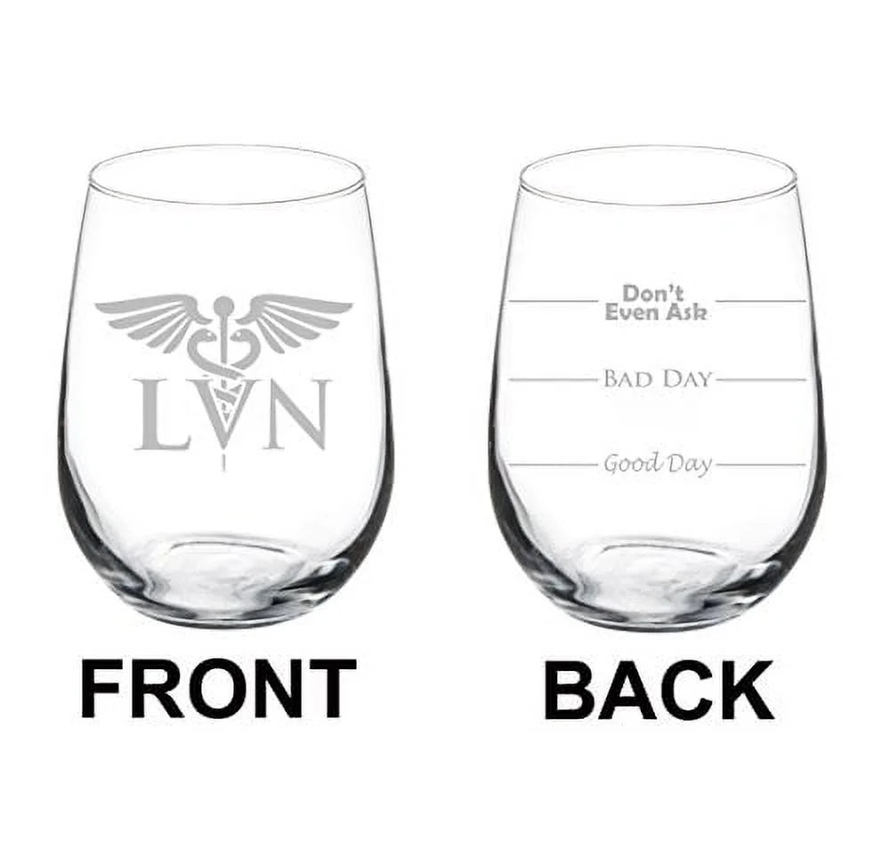 Wine Glass Goblet 17 oz Stemless K847