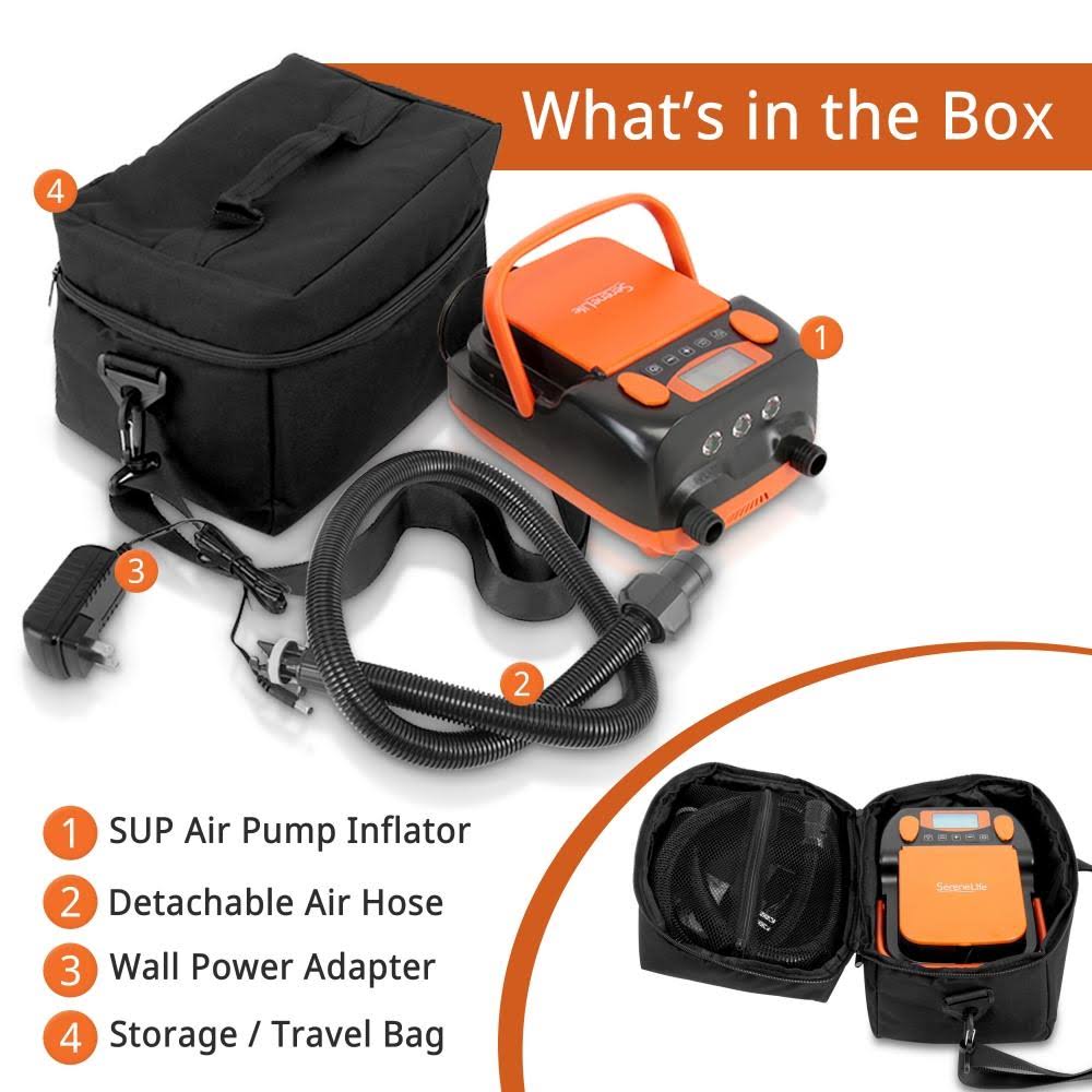 Portable Air Pump Compressor, Black N80117