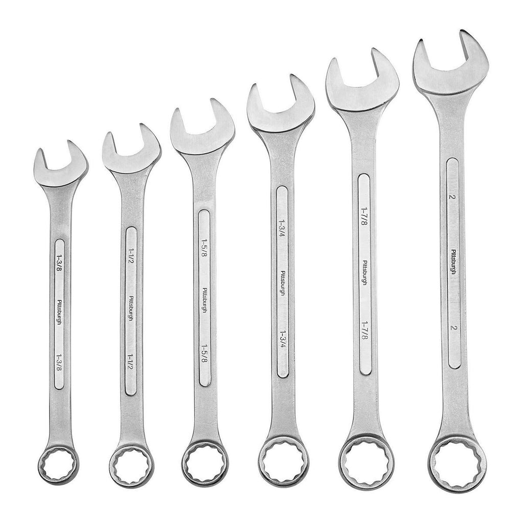 6-Piece SAE Combination Wrench Set X580