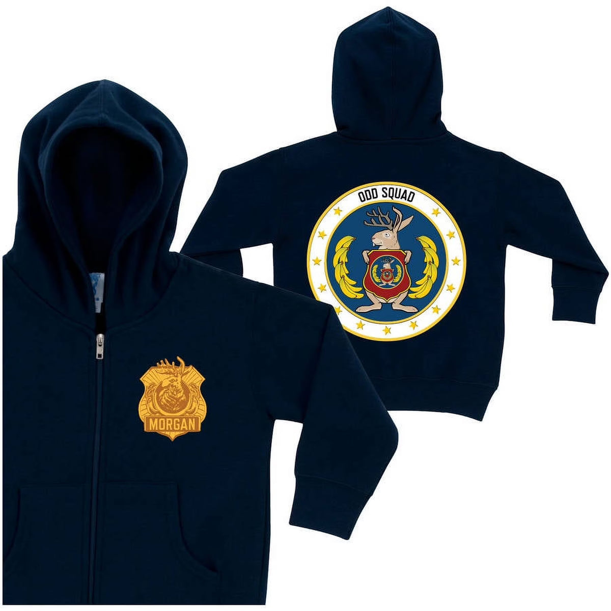 Navy Boys' Youth Zip-Up Hoodie X16310