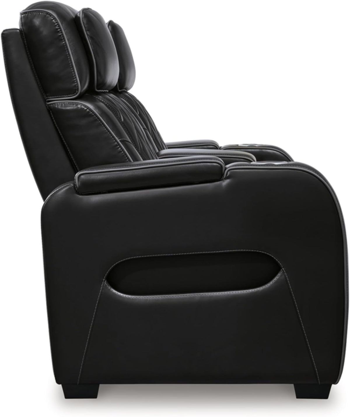 Black Power Reclining Loveseat H46180