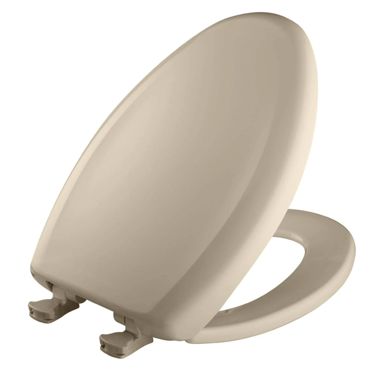 Plastic Elongated Slow-Close Toilet Seat F825