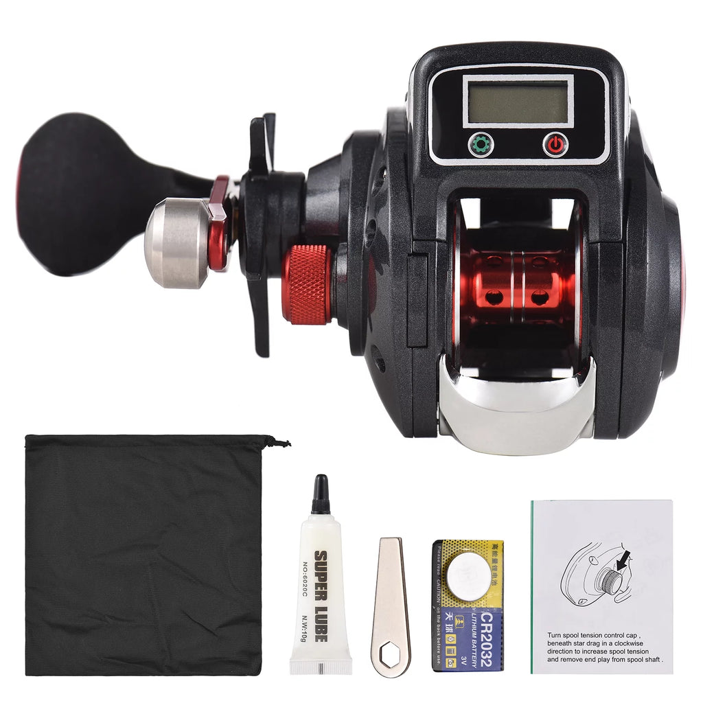 16+1 Ball Bearings Ice Fishing Reel 6.3:1 Gear Ratio X1859