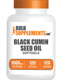 Black Cumin Seed Oil Softgels 1000mg 120 Softgels N4840
