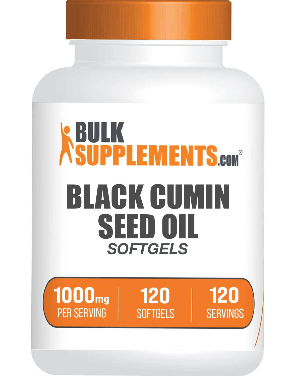 Black Cumin Seed Oil Softgels 1000mg 120 Softgels N4840