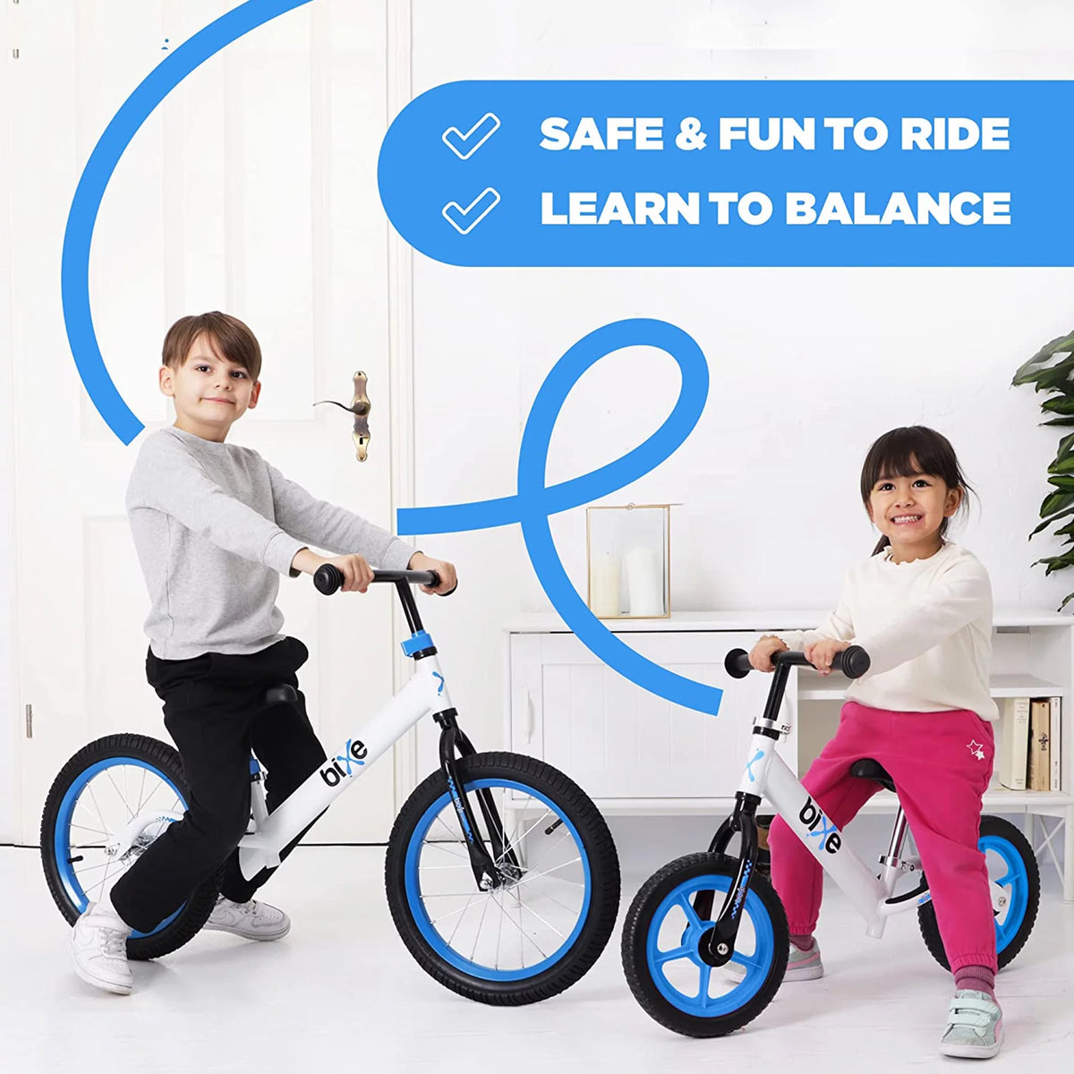 Aluminum Lightweight 12” No-Pedal Toddler Balance Bike L291