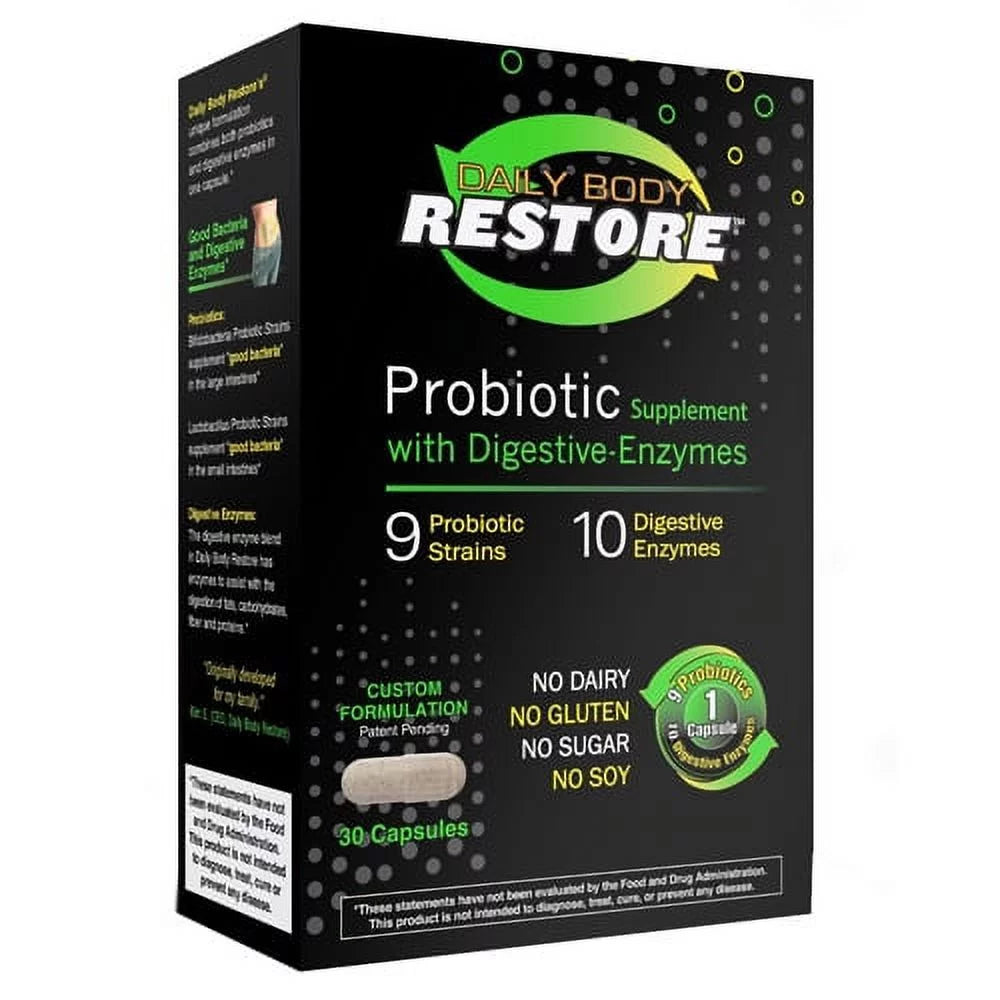 Probiotic With Digestive Enzymes Capsules 2 Pack D405594